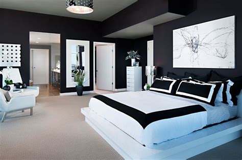 10 Amazing Black And White Bedrooms Decoholic White Bedroom Decor