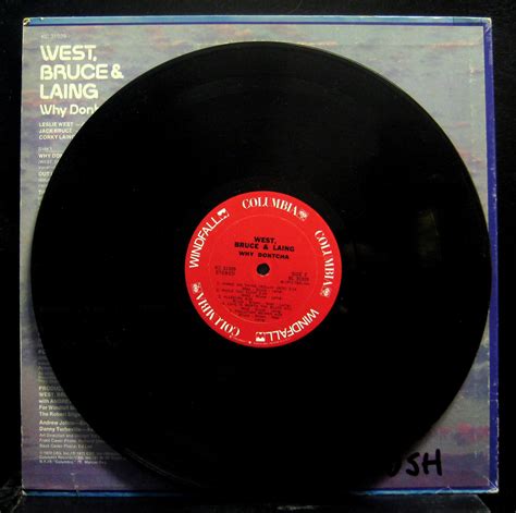 Why Dontcha By West Bruce And Laing Lp With Shugarecords Ref3066030916