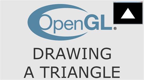 Opengl Tutorial 4 Drawing A Triangle Youtube