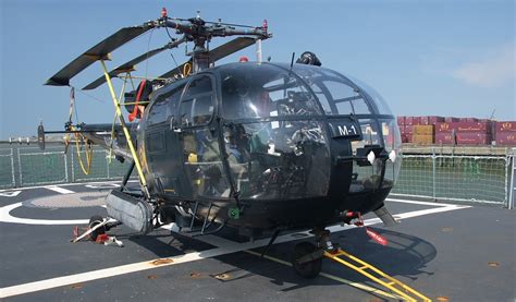 Defence Alouette Iii Helicopter