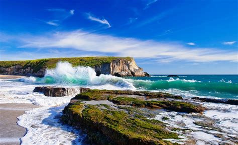 Landscape Sea Bay Water Rock Nature Shore Beach Waves Coast