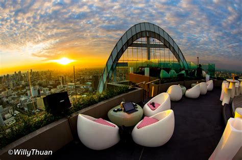 For river and city views to die for, the sky bar is on top of bangkok! CRU Rooftop Bar at Central World - Bangkok Undercover
