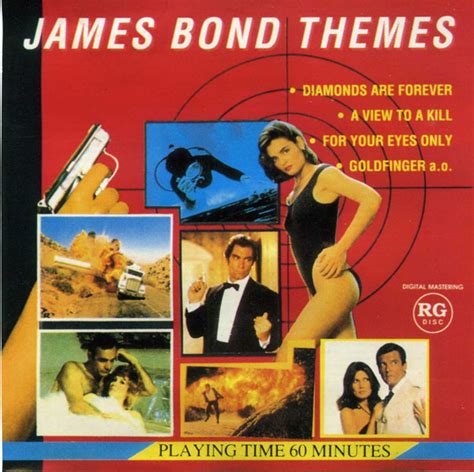 Unknown Artist James Bond Themes Cd Discogs