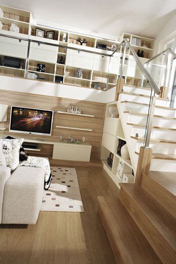 Designer Staircase Neville Johnson Stylish Living Room Open Plan