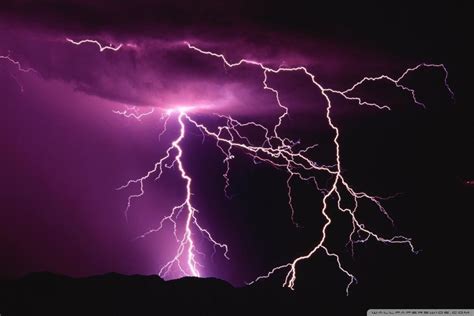 Lightning Storm Hd Desktop Wallpaper Widescreen High Resolution