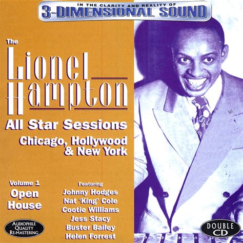 ‎all Star Sessions Volume 1 Open House De Lionel Hampton And His