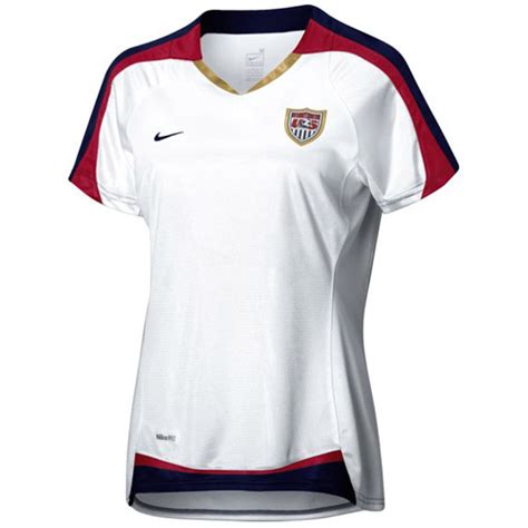 Best teams and best looking soccer jerseys!. Nike Womens USA Soccer Jersey (Home 2007/08) @ SoccerEvolution