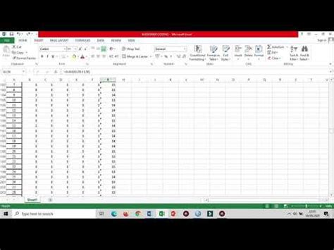 Cara Mencari Modus Data di Excel 2013Excel