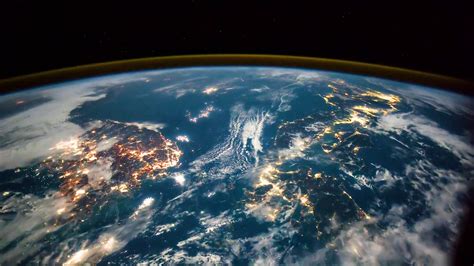 Hypnotising Video From Space Shows Lightning Strikes And City Lights As
