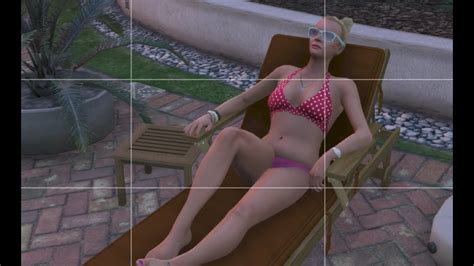 Grand Theft Auto V Trevor Taking Photos Of Tracey In A