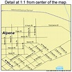 Alpena Michigan Street Map 2601740