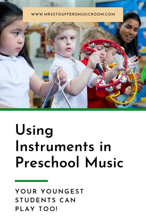 Using Instruments With Preschool And Kindergarten Elementary Music