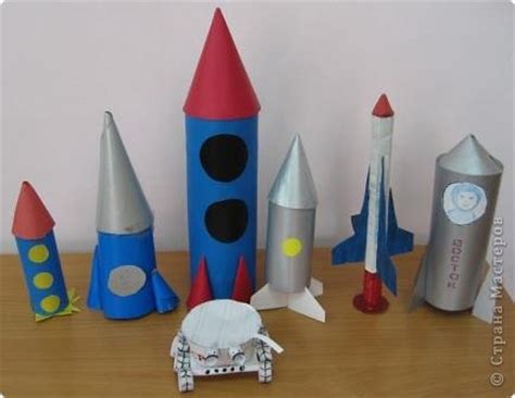 Во всех учебных заведениях с детьми проводят всевозможные воспитательные мероприятия на. Поделки ко дню космонавтики | Страна Мастеров