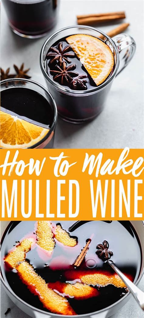 Traditional Mulled Wine Recipe Wine Recipes Mulled Wine Slow Cooker