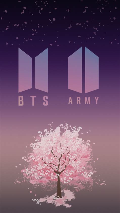 Purple Bts Logo Wallpaper 2020 Canvas Crabs