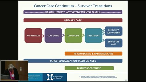 Supporting Cancer Survivor Transitions Commission On Cancer Continuum