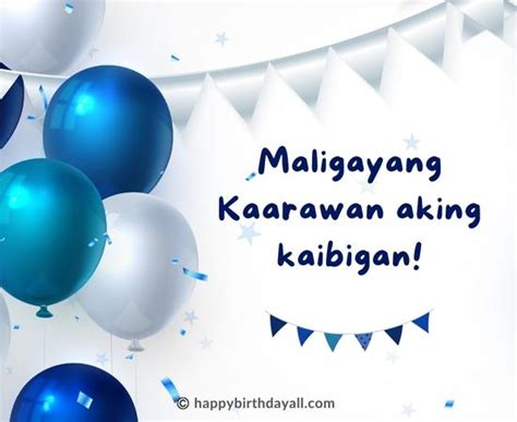 50 Best Ways To Greet Happy Birthday In Tagalog Filipino