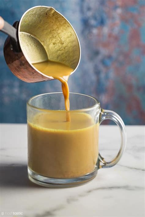 Easy Turmeric Tea Recipe Golden Milk Dairy Free Option