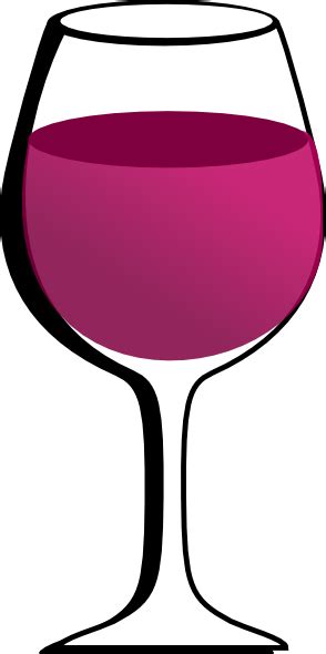 Glass Of Wine Clip Art At Vector Clip Art Online Royalty