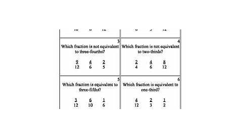 fraction towers worksheet