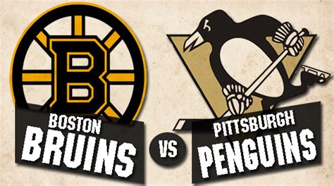 Pittsburgh Penguins Vs Boston Bruins Preview Sports Blog Movement