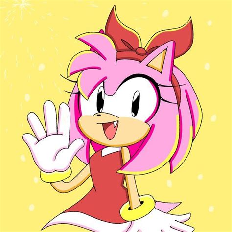 Pin By Alex On Amy In Amy Rose Amy The Hedgehog Peach Art