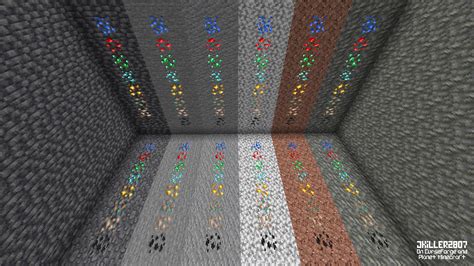 Visible M Ore Variants Minecraft Texture Pack