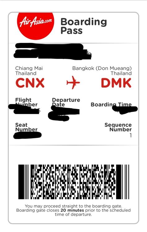 This pass is not a valid boarding pass; E-boarding pass ของ airasia ใช้ขึ้นเครื่องได้เลยหรือเปล่า ...