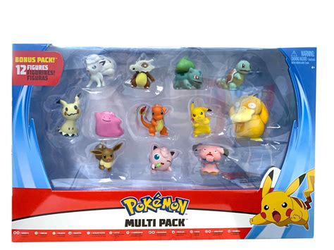 Wicked Cool Pokemon Battle Action Figure Mutli Pack 12 Figures