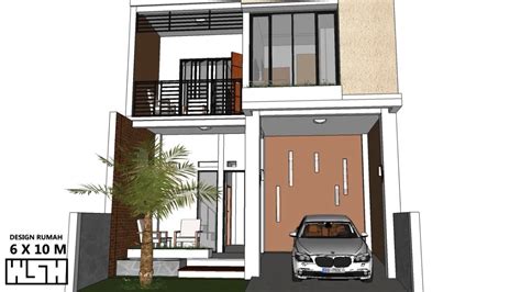 Desain rumah minimalis, denah rumah, interior rumah, eksterior rumah dan model rumah terbaru. DESAIN RUMAH 6 X 10 METER 2 LANTAI - YouTube