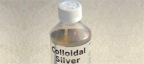 Colloidal Silver Does It Have Any Scientifically Proven