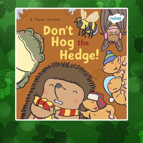 Dont Hog The Hedge Audio Book Childrens Book For Autumn Video