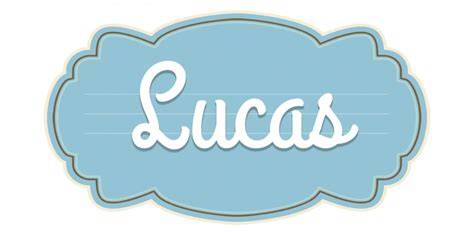 Significado de LUCAS Qué significa el nombre Lucas