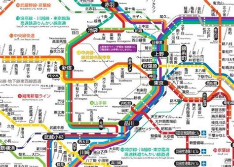Tokyo Train Map The Complete Guide To Tokyo Subways And Railways Live