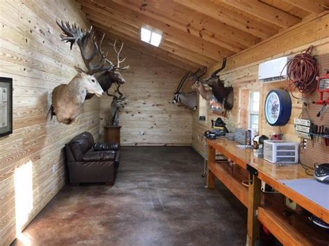 Shopman Cavetrophy Room In New Barn Texas Hunting Forum