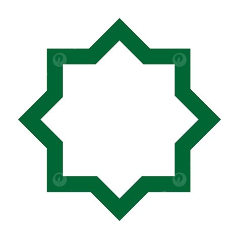 Desain Ornamen Islami Vektor Perbatasan Desain Ornamen Islamic