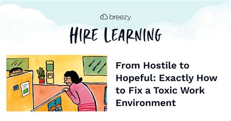 Exactly How To Fix A Toxic Work Environment Breezy Hr