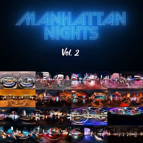 Manhattan Nightlights Illumination Vol2 Hdri Bundle By Cadforge