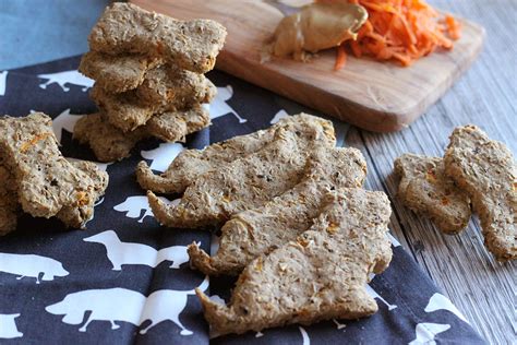 Spent Grain Dog Treats With Peanut Butter And Carrots Beer Bitty
