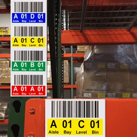 Storage And Warehouse Labels Yashtech