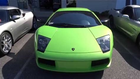 Stunning Lime Green Lamborghini Murcielago Youtube