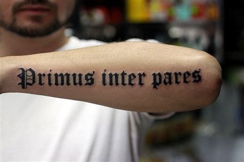 With a latin tattoo design, you can show respect for your parents, express love for your significant other, or emphasize your character. Latin Tattoos Designs, Ideas and Meaning | Tattoos For You