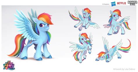 Rainbow Dash Concept Art By Imalou My Little Pony Friendship Is