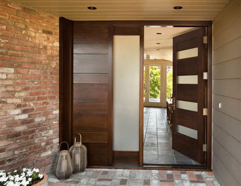 Doors models wood/finish the front entry door sets the stage for any visitor's journey through a house. Some Of The Best Mid Century Modern Interior Doors