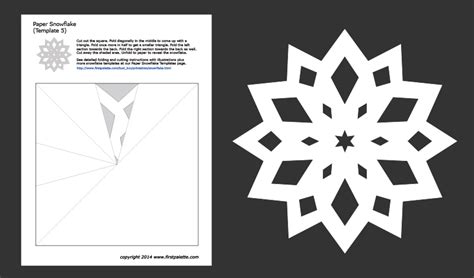 Printable Snowflake Cut Outs