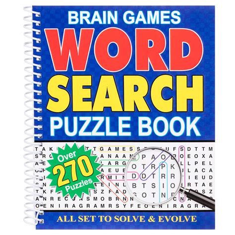 Print Puzzle Book Word Search Books B M