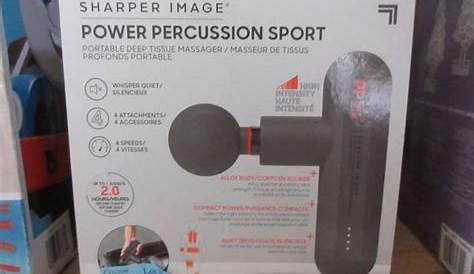 Sharper Image Power Percussion Sport Massager