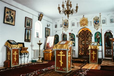 Interior Of The Orthodox Church Editorial Stock Image Image Of