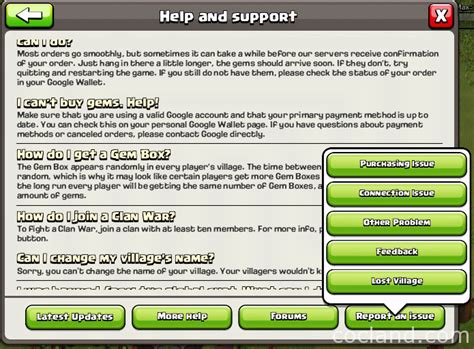 Recovering Lost Coc Village Clash Of Clans Land
