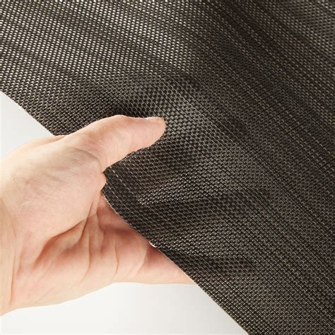 Phifertex® Plus Vinyl Mesh Madras Tweed Ember 54 Fabric
